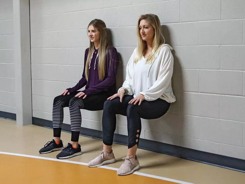 Wall sits