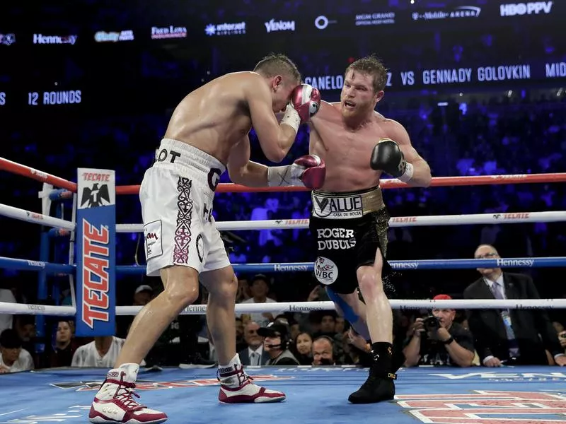 Gennady Golovkin and Canelo Alvarez