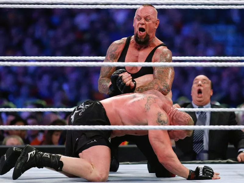 The Undertaker and Brock Lesnar