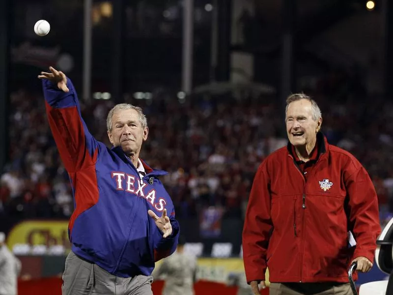 George Bush and George W. Bush