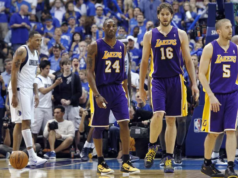 Kobe Bryant, Pau Gasol, Steve Blake