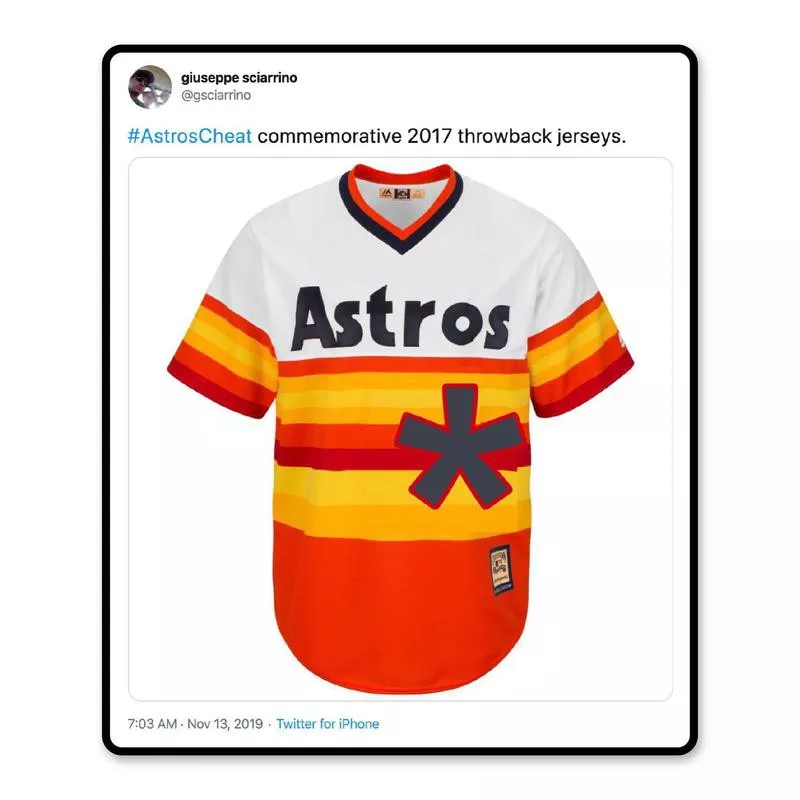 2017 Astros throwback jerseys