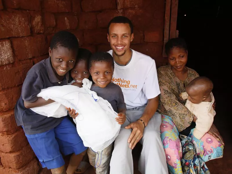 Steph Curry in Tanzania