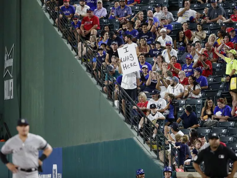 Texas Rangers fan