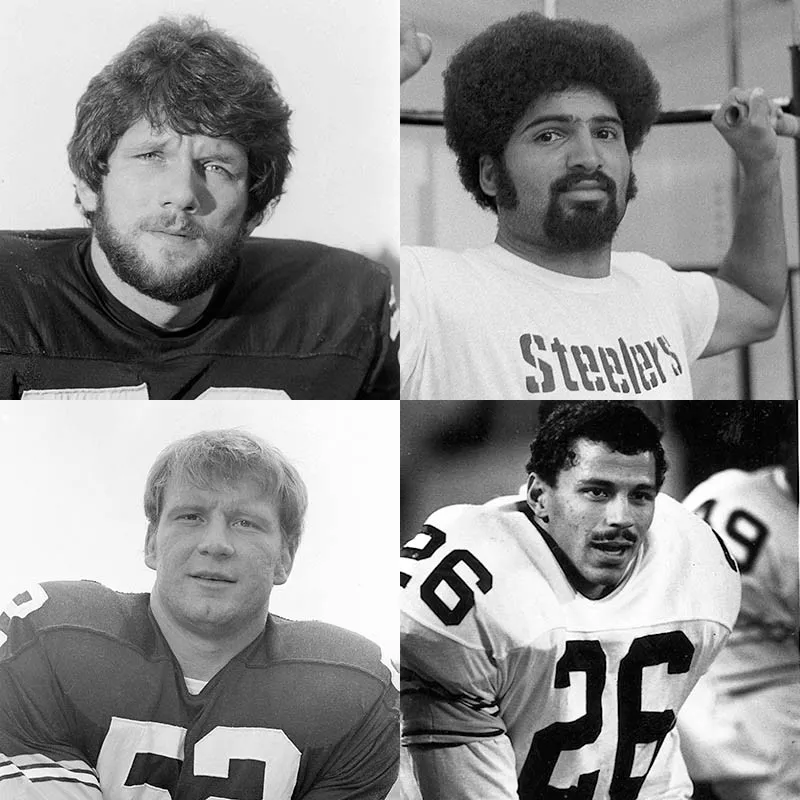 Jack Ham, Franco Harris, Rod Woodson, Mike Webster