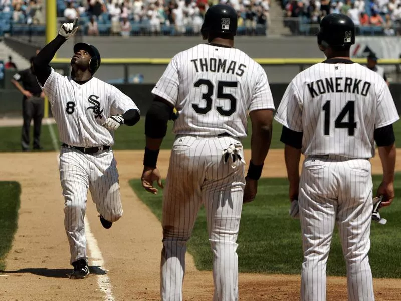 Carl Everett, Frank Thomas, Paul Konerko