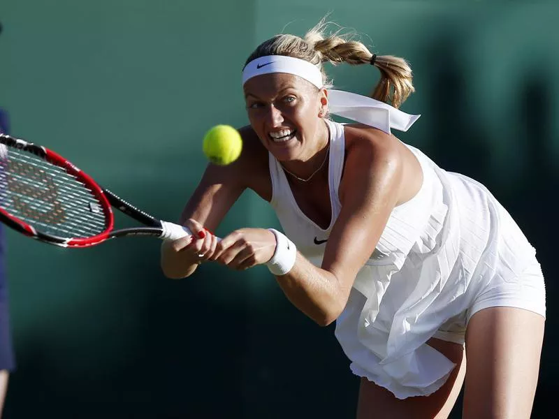 Tennis player Petra Kvitova