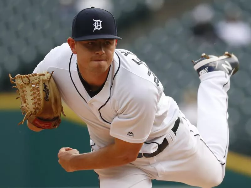 Detroit Tigers pitcher Tyler Alexander