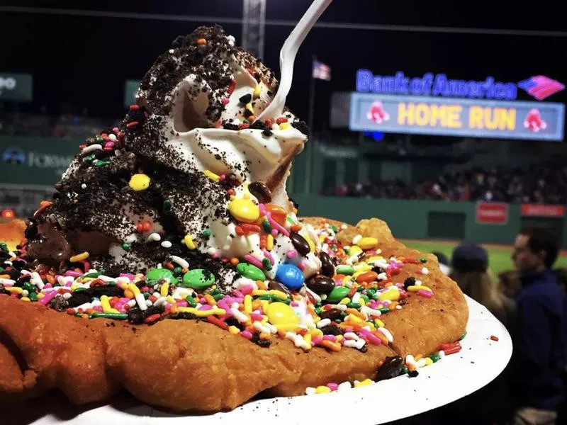 Fried Dough Sundae