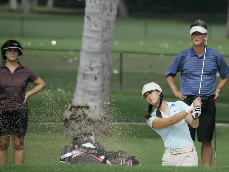 Bo, Michelle and B.J. Wie