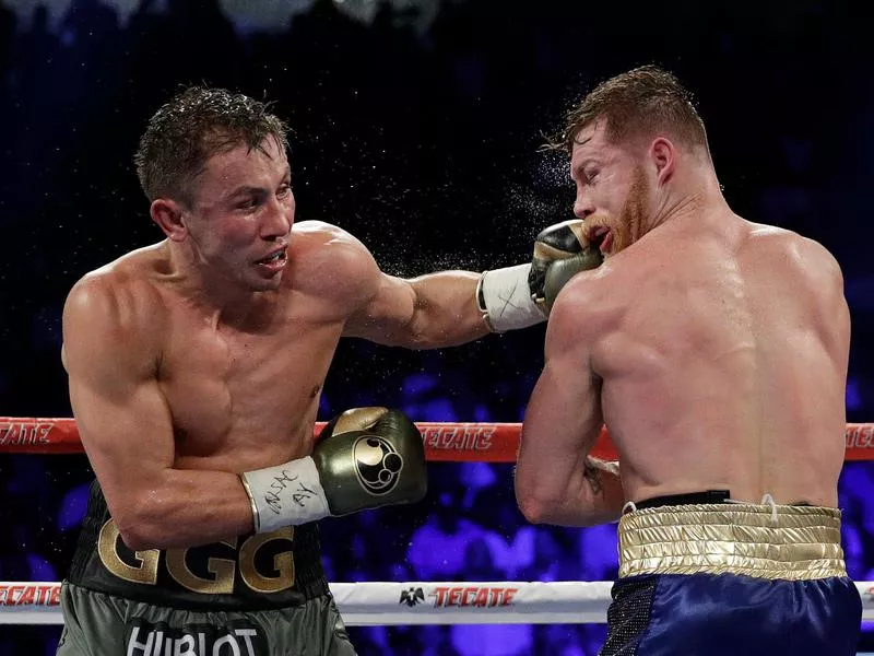 Gennady Golovkin and Canelo Alvarez