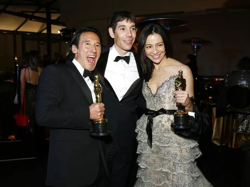 Jimmy Chin, Alex Honnold, Elizabeth Chai Vasarhelyi