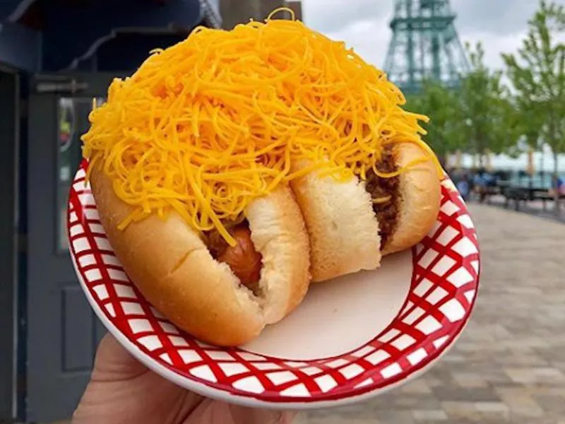 Skyline Chili Cheese Coney