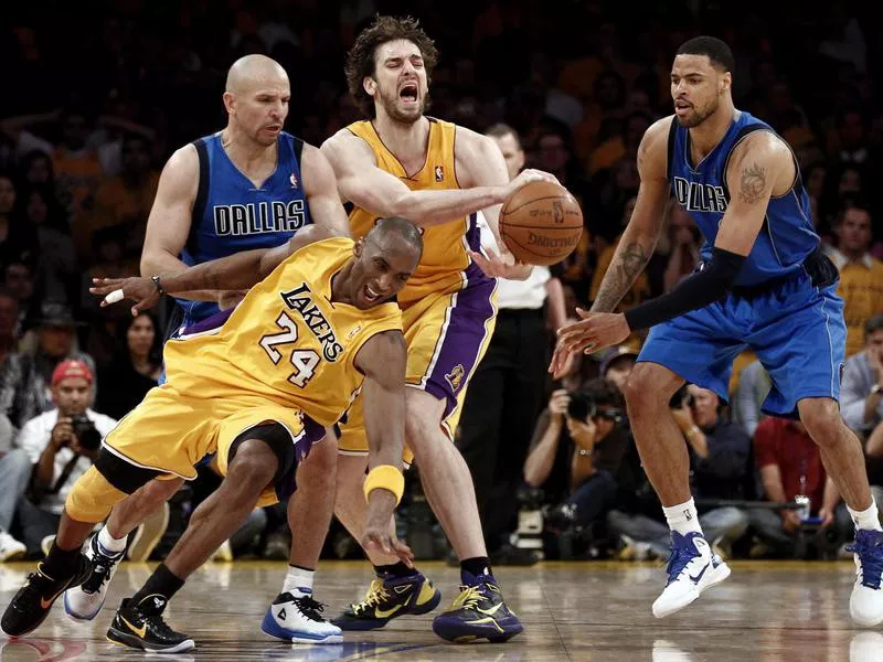 Kobe Bryant and Pau Gasol