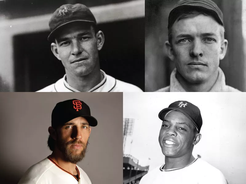 New York/San Francisco Giants Mount Rushmore