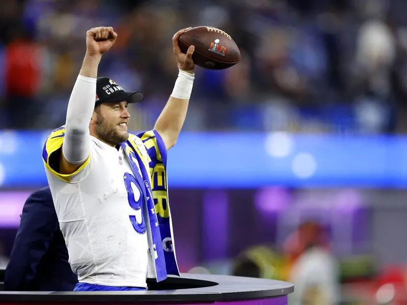 Los Angeles Rams quarterback Matthew Stafford