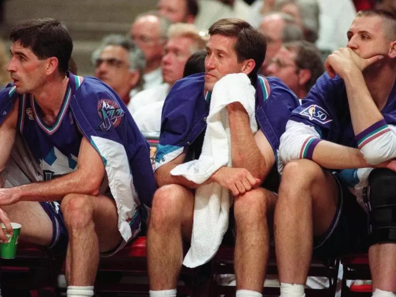 John Stockton, Jeff Hornacek, Greg Ostertag