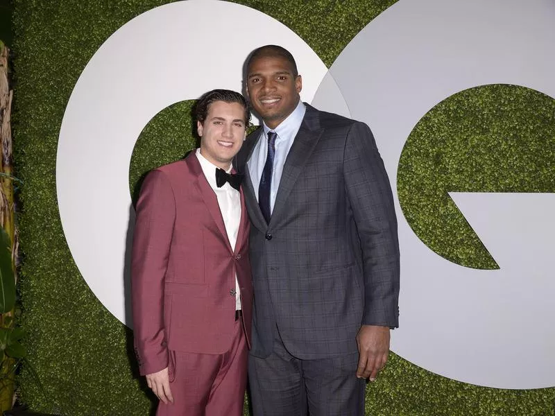 Michael Sam and Vito Cammisano