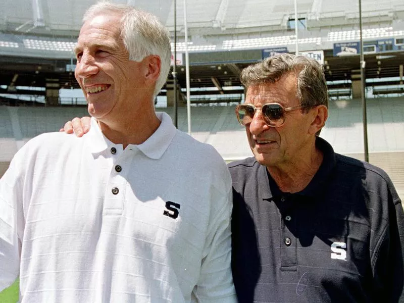 Jerry Sandusky and Joe Paterno