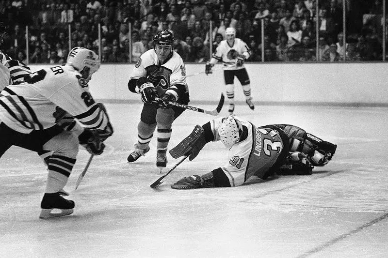 Philadelphia Flyers goalie Pelle Lindbergh