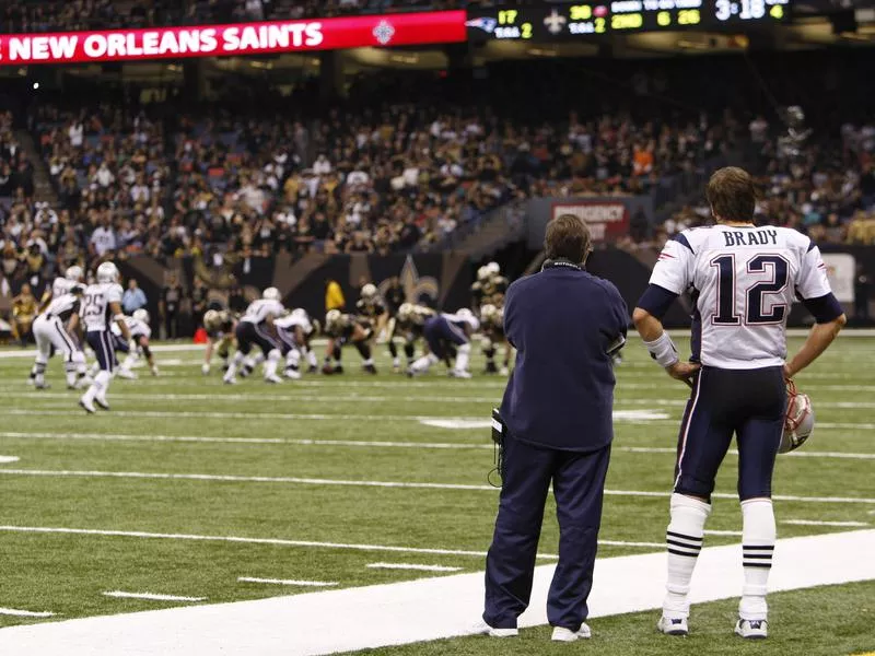 Bill Belichick and Tom Brady