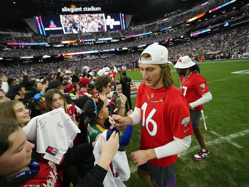 AFC Pro Bowl Quarterback Trevor Lawrence