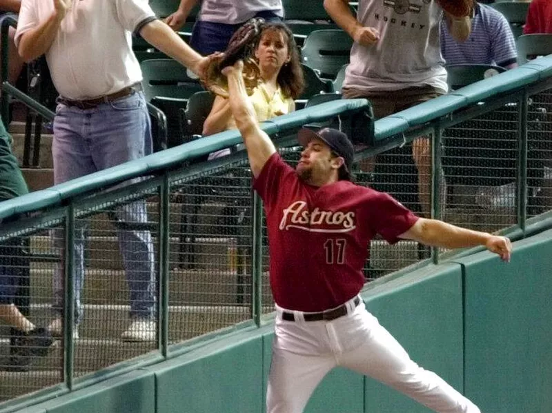 Houston Astros left fielder Lance Berkman