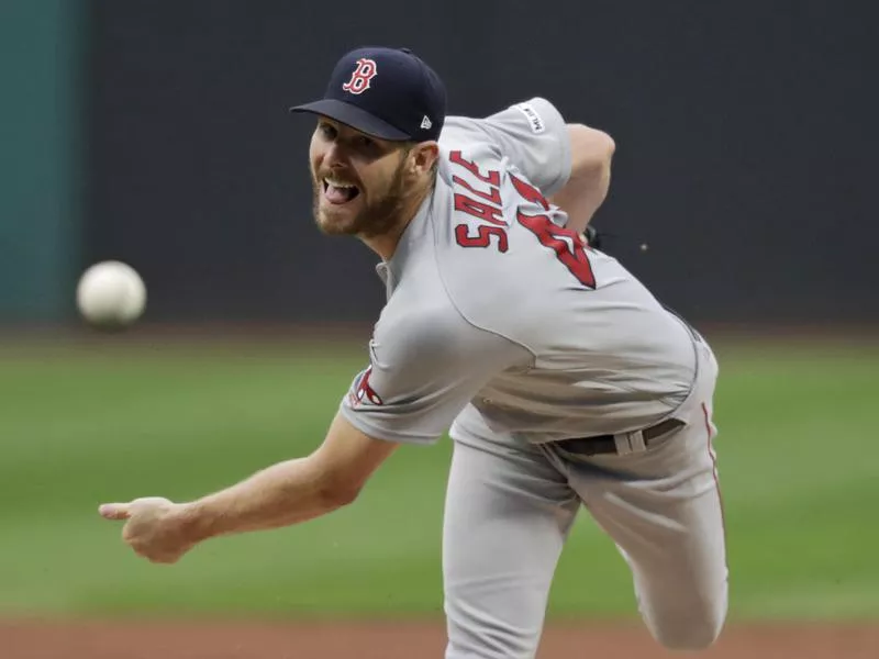 Boston Red Sox starting pitcher Chris Sale