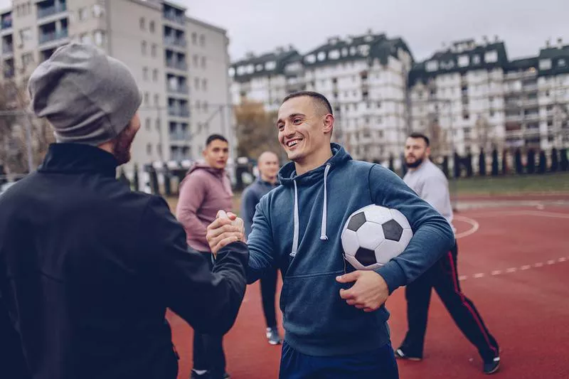 Fair Play Before a Soccer Game