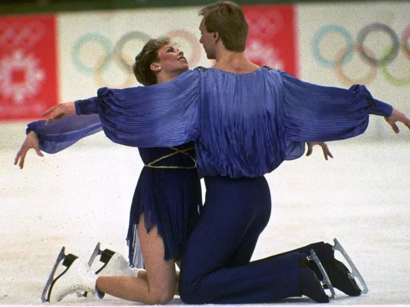 Jayne Torvill and Christopher Dean