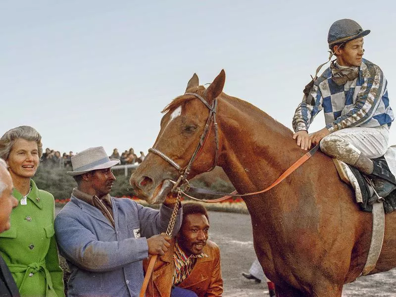 Ron Turcotte and Secretariat