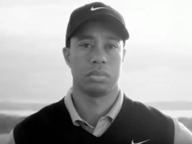 Tiger Woods in 