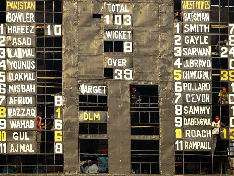 2011 Cricket World Cup scoreboard