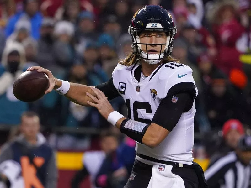 Jacksonville Jaguars quarterback Trevor Lawrence