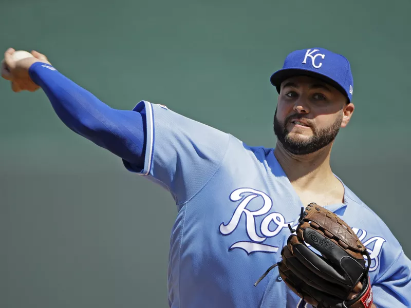 Kansas City Royals starting pitcher Jakob Junis