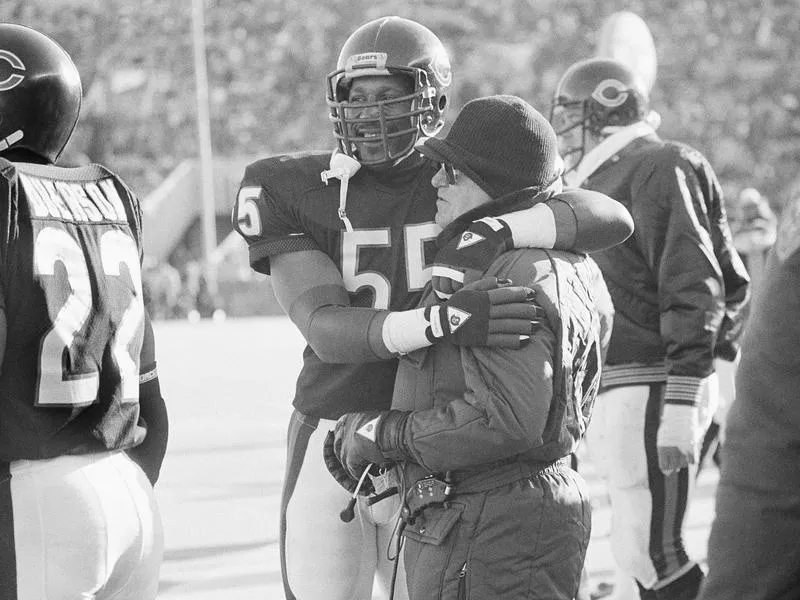 Otis Wilson and Buddy Ryan