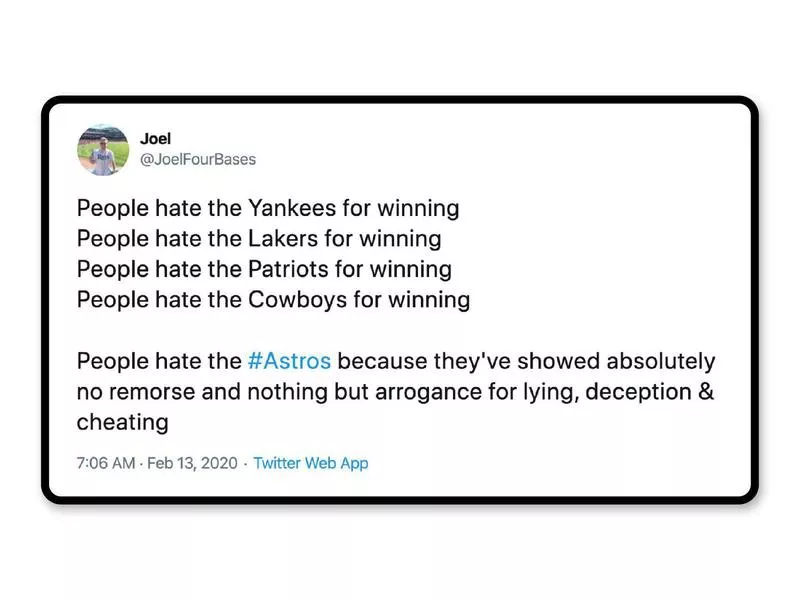 Harsh truths about Astros