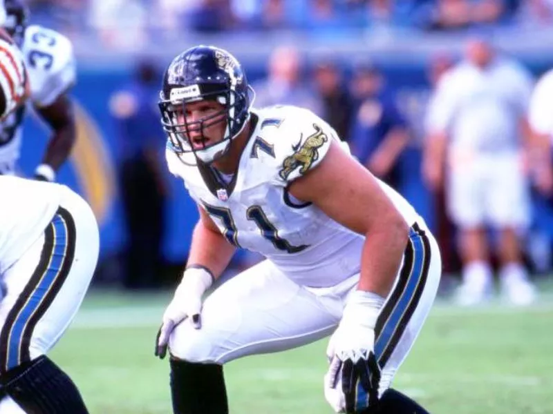 Tony Boselli in stance