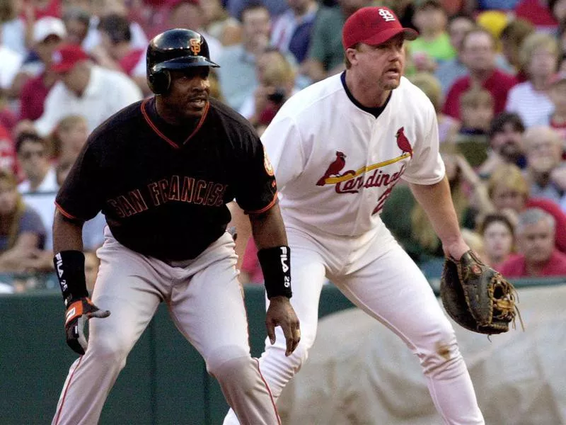 Barry Bonds and Mark McGwire