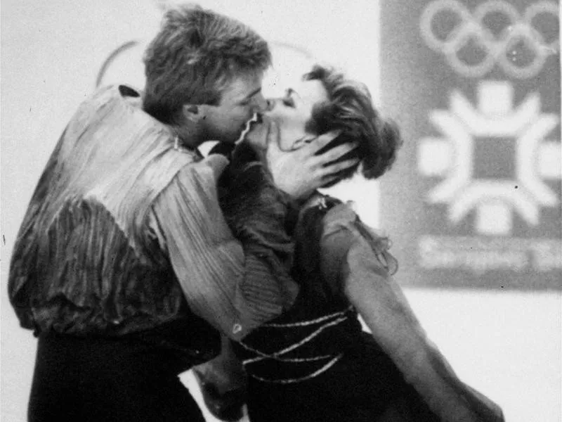 Jayne Torvill and Christopher Dean