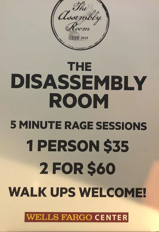 Philadelphia Flyers Rage Room