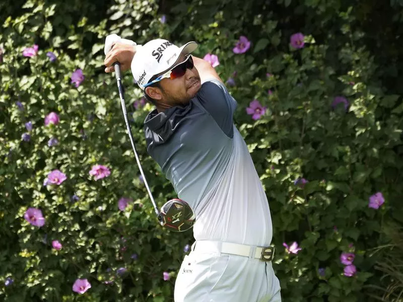 Hideki Matsuyama at the 2020 BMW Championship