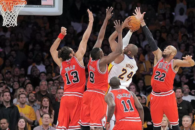 Joakim Noah, Luol Deng, Ronnie Brewer, Taj Gibson