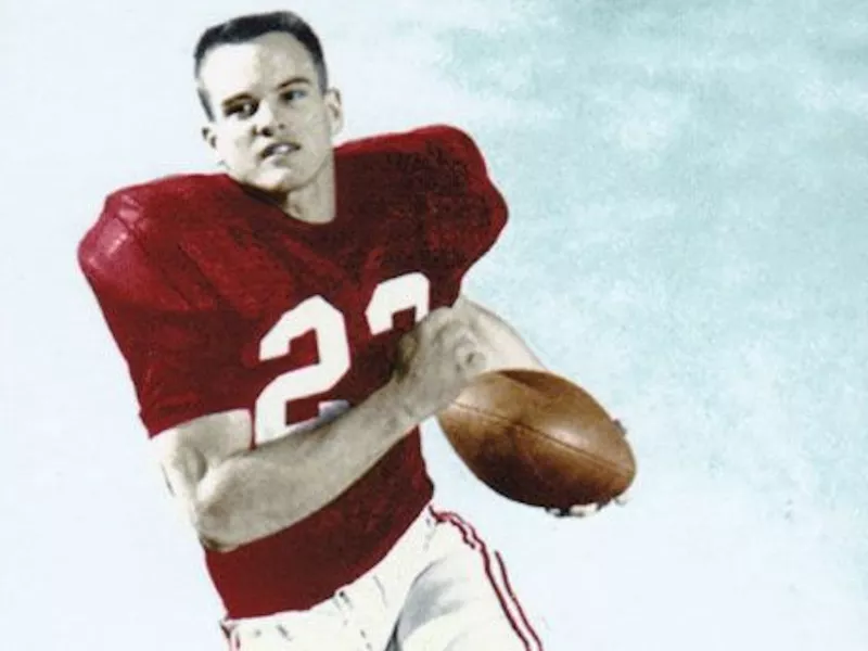 Arkansas wide receiver Lance Alworth