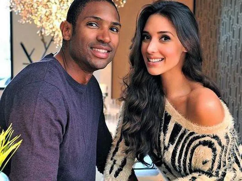 Amelia Vega and Al Horford