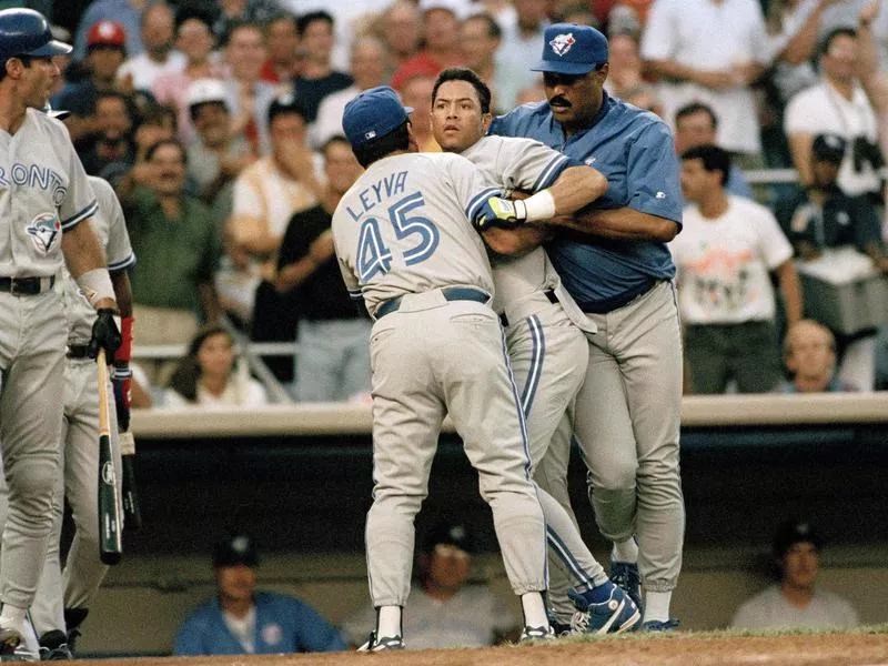 Cito Gaston, Roberto Alomar, Nick Leyva