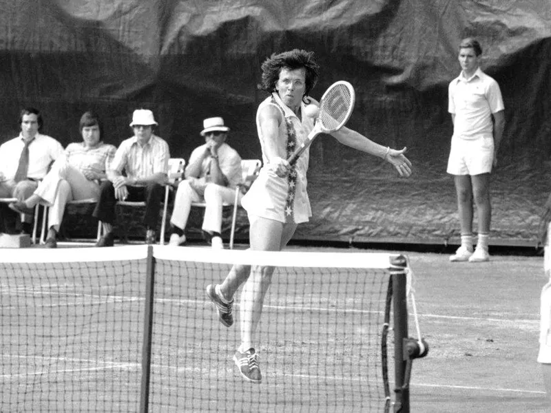 Sport Professional Sportsperson Playing Net Court Holding Tennis Racket