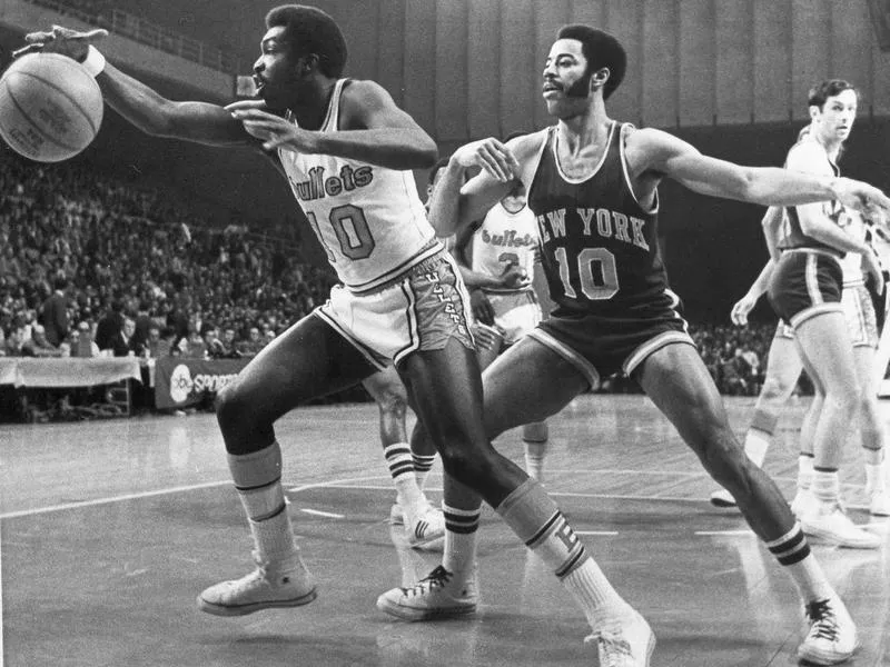 Walt Frazier and Earl Monroe