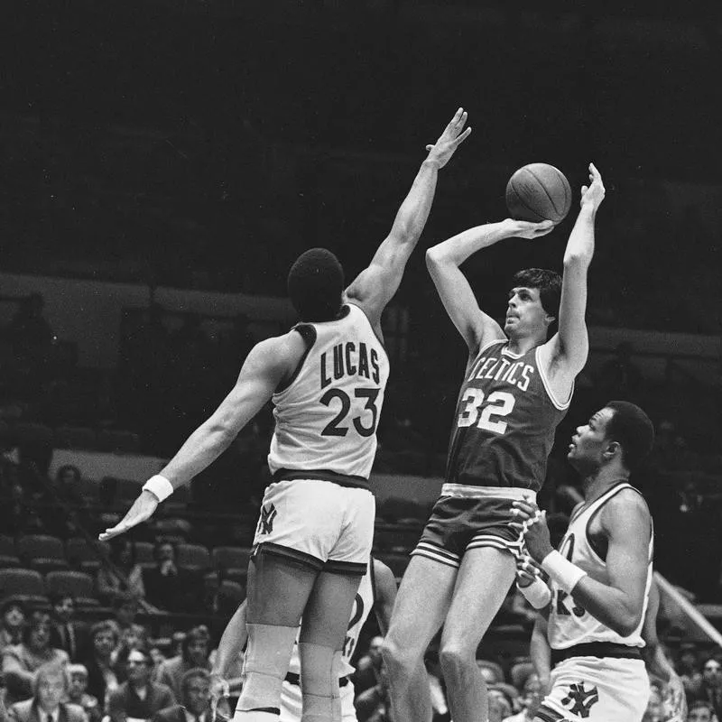 Boston Celtics' Kevin McHale goes up for a shot