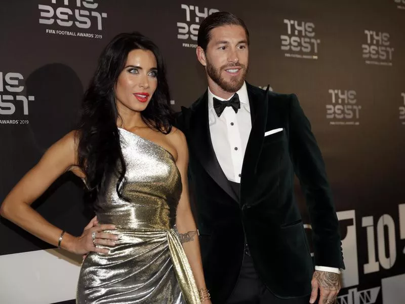 Pilar Rubio and Sergio Ramos